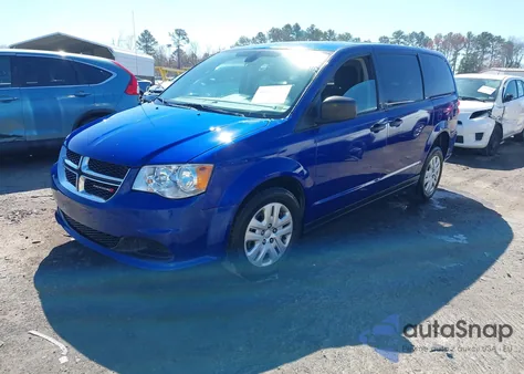 2019 Dodge Grand Caravan Se из США, поврежденный, VIN 2C4RDGBG7KR596327